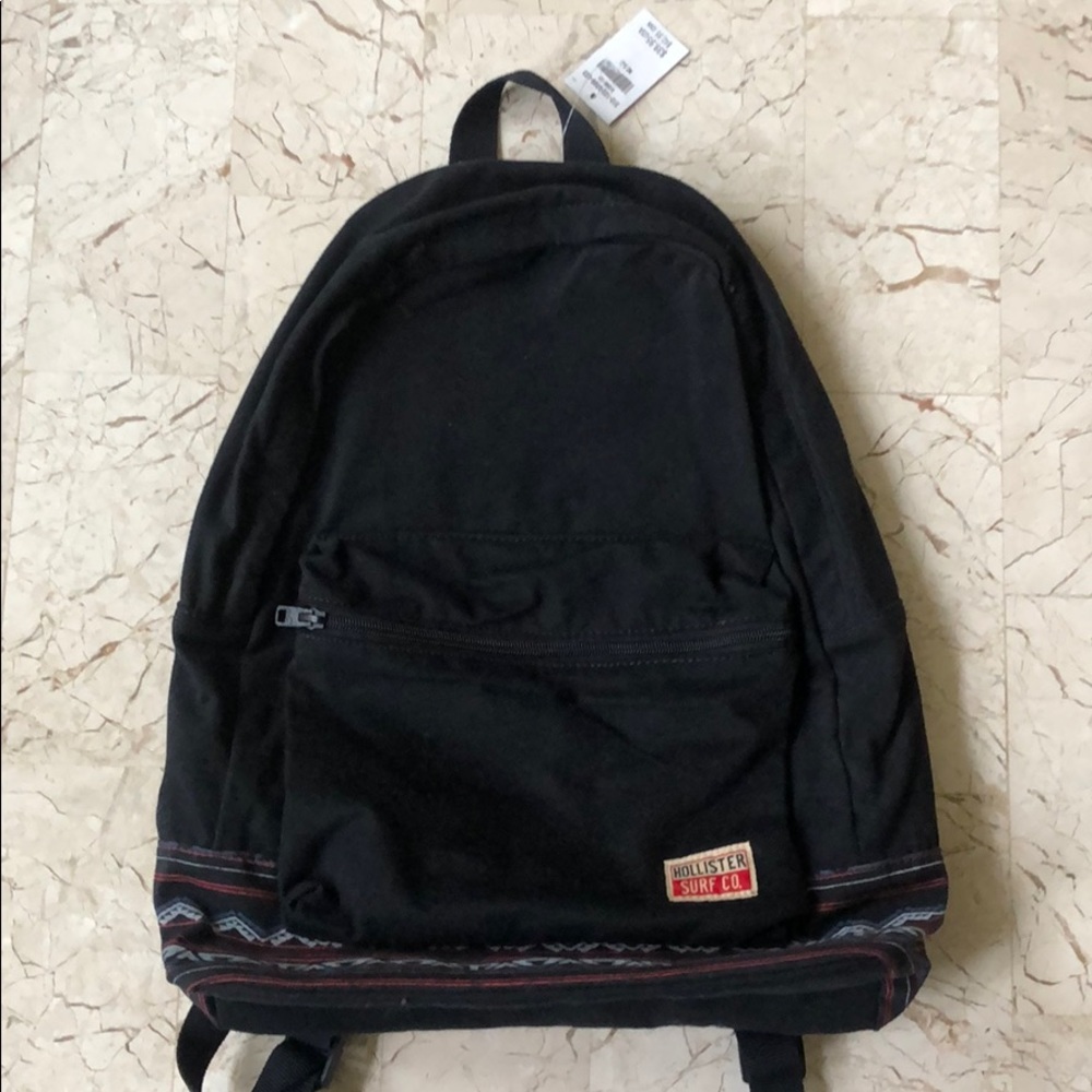 Hollister backpack. New with tag. Navy.